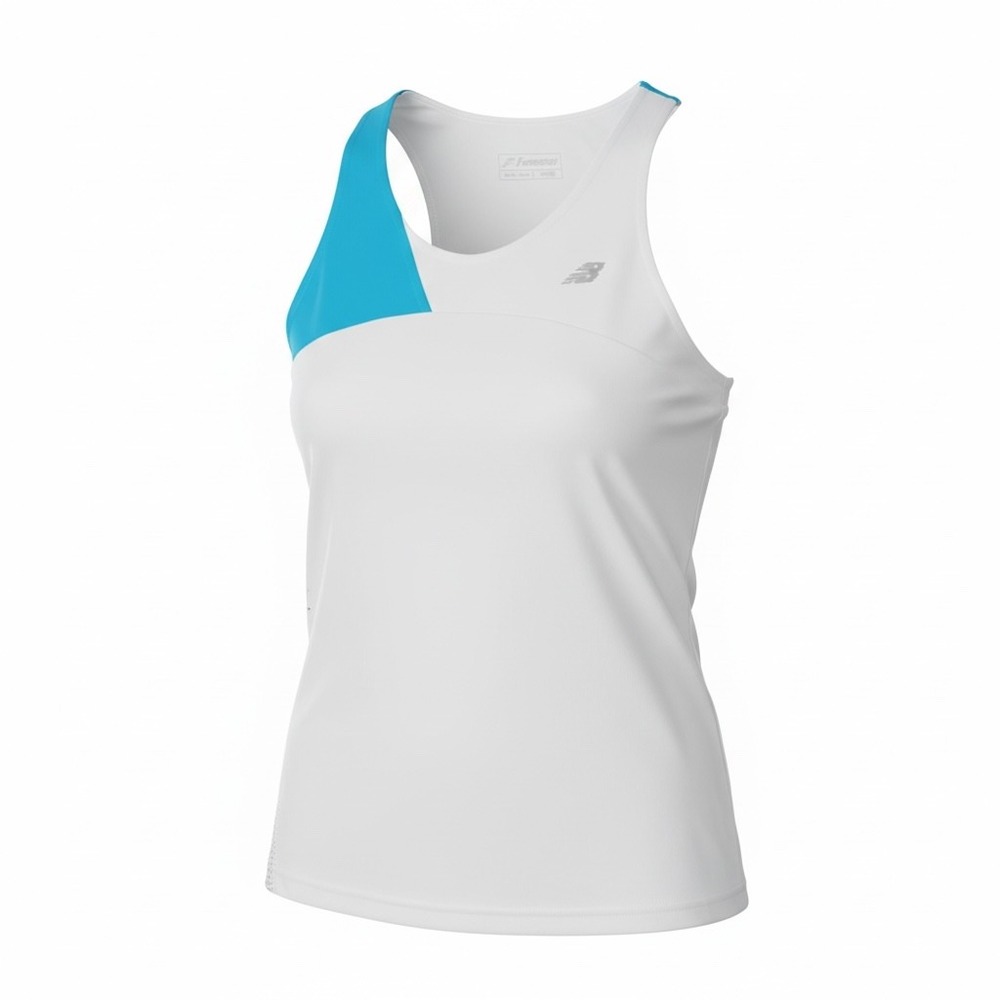 Babolat Women's‎ Blue White Tennis Performance Tank Top Large